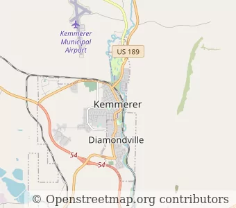 City Kemmerer minimap