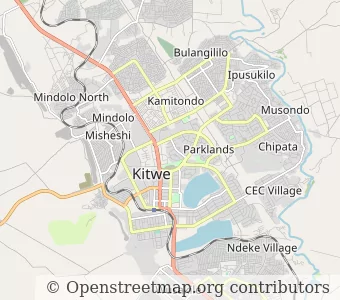 City Kitwe minimap