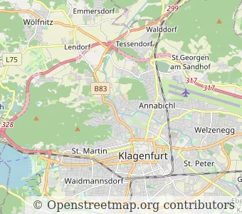 City Klagenfurt minimap