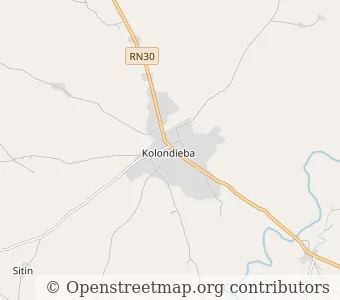 Город Кениеба миникарта