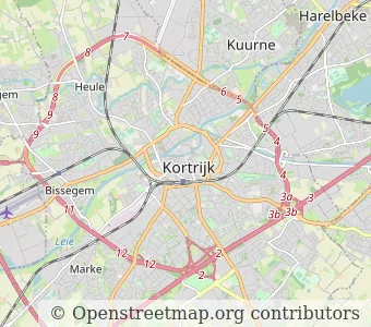 City Kortrijk minimap