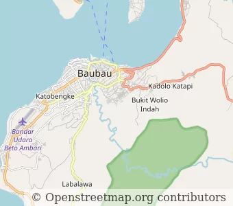 City Kota Baubau minimap