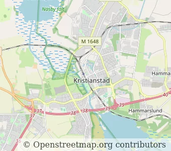 City Kristianstad minimap