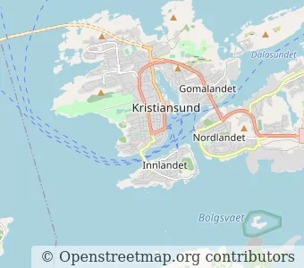 City Kristiansund minimap