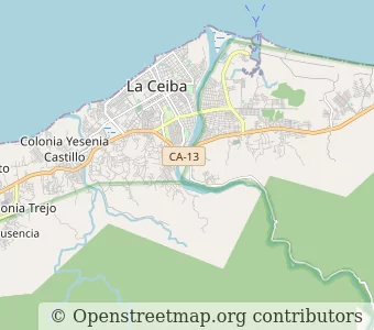 City La Ceiba minimap