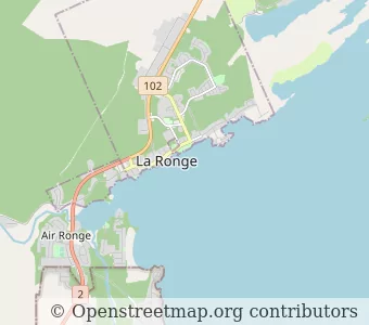 City La Ronge minimap