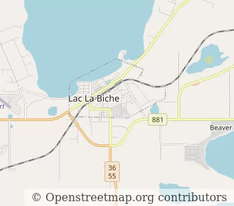 City Lac La Biche minimap