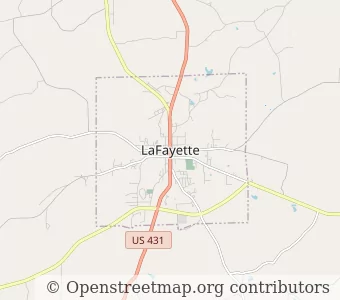 City Lafayette minimap