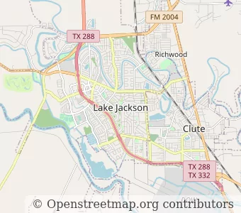 City Lake Jackson minimap