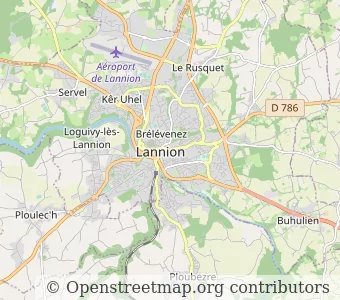 City Lannion minimap