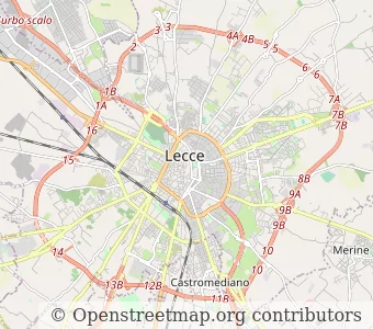 City Lecce minimap