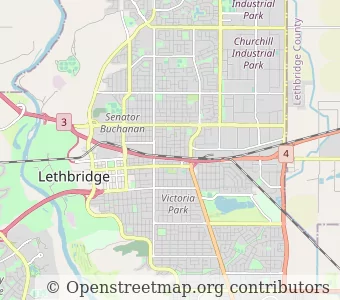 City Lethbridge minimap