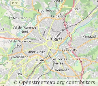 City Limoges minimap