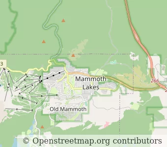 City Mammoth Lakes minimap