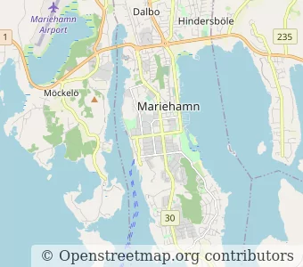 City Mariehamn minimap