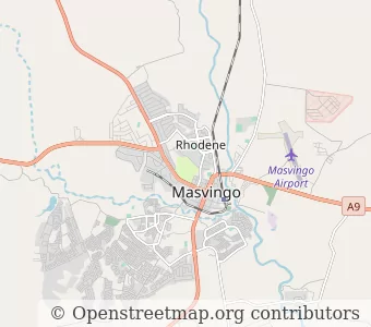 City Masvingo minimap