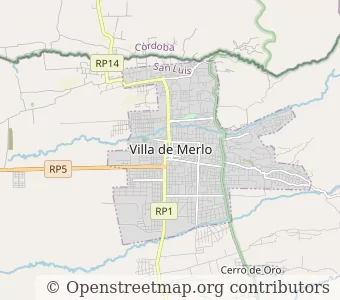 City Villa de Merlo minimap