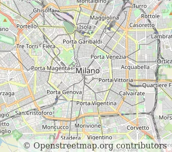 Город Милан миникарта