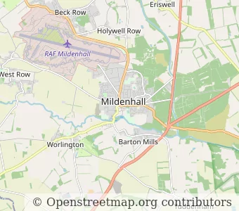 City Mildenhall minimap