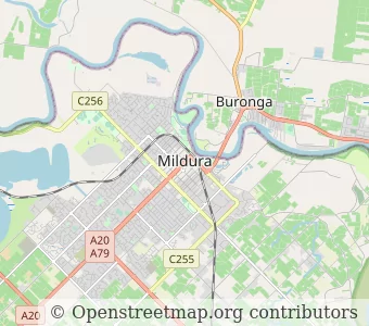 City Mildura minimap