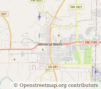 City Mineral Wells minimap