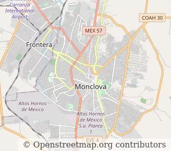 City Monclova minimap
