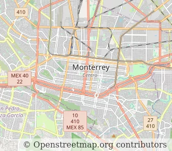 Город Монтеррей миникарта