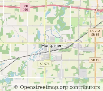 City Montpelier minimap