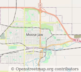 City Moose Jaw minimap