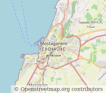 City Mostaganem minimap