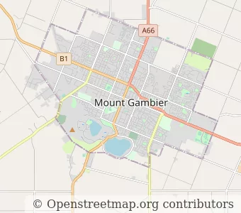 City Mount Gambier minimap