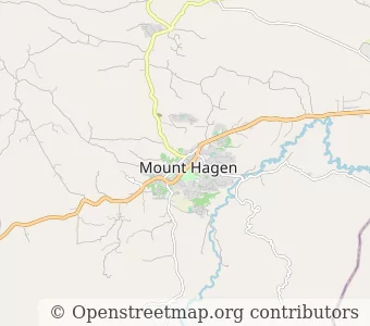 City Mt Hagen minimap