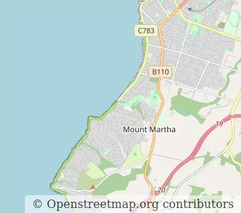 City Mount Martha minimap
