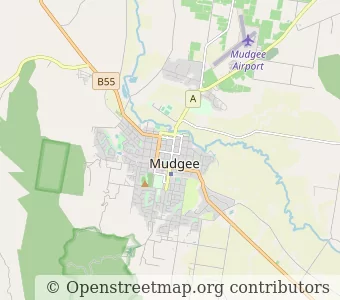 City Mudgee minimap