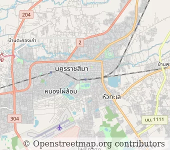 City Nakhon Ratchasima minimap