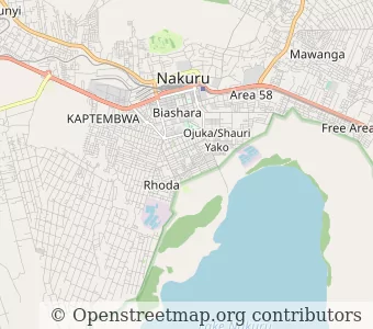 City Nakuru minimap