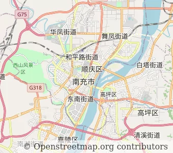 City Nanchong minimap