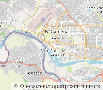 City N’Djamena minimap