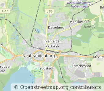 City Neubrandenburg minimap