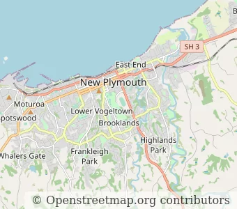 City New Plymouth minimap