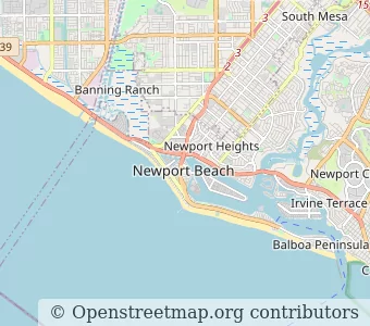 City Newport Beach minimap