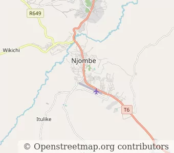 City Njombe minimap