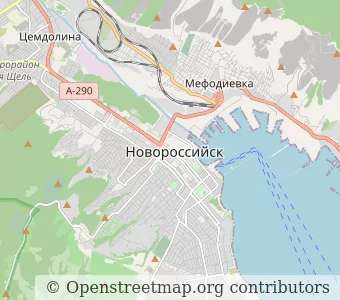City Novorossiysk minimap