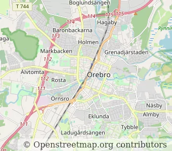 City Örebro minimap
