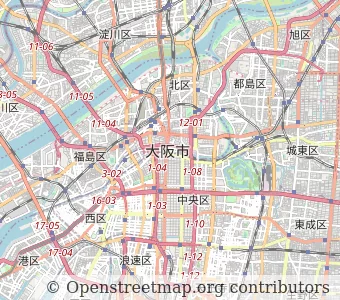 City Osaka minimap