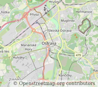 City Ostrava minimap