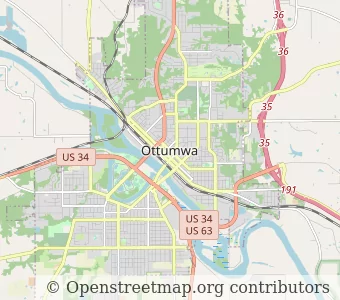 City Ottumwa minimap