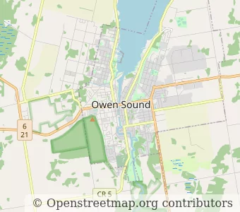 City Owen Sound minimap