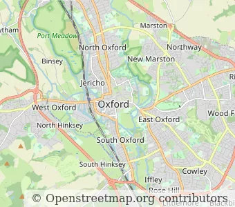 Город Оксфорд миникарта