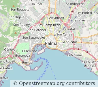 City Palma de Mallorca minimap